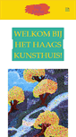 Mobile Screenshot of haagskunsthuis.nl